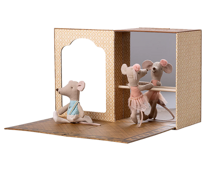 Ballet mice in dance studio, Little sister and brother pre order A/W2025