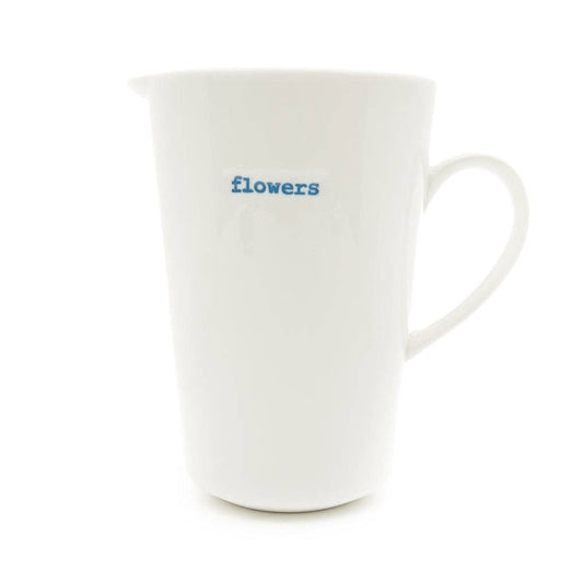 Keith Brymer Jones Extra Large Jug  1,000ml - flowers (blue)