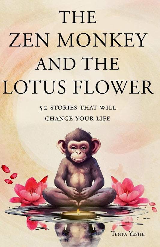 The Zen Monkey and the Lotus Flower: