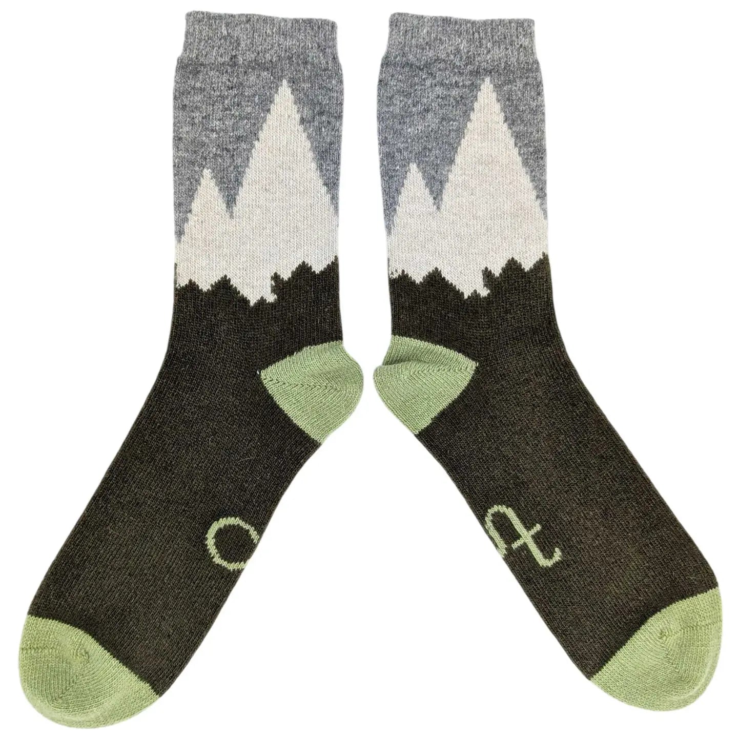 -Men's Lambswool Ankle Socks
