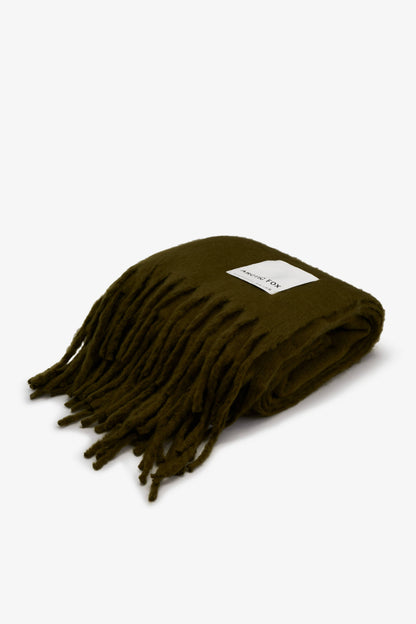 The Reykjavik Throw - 100% Recycled - Sea Kelp - AW25