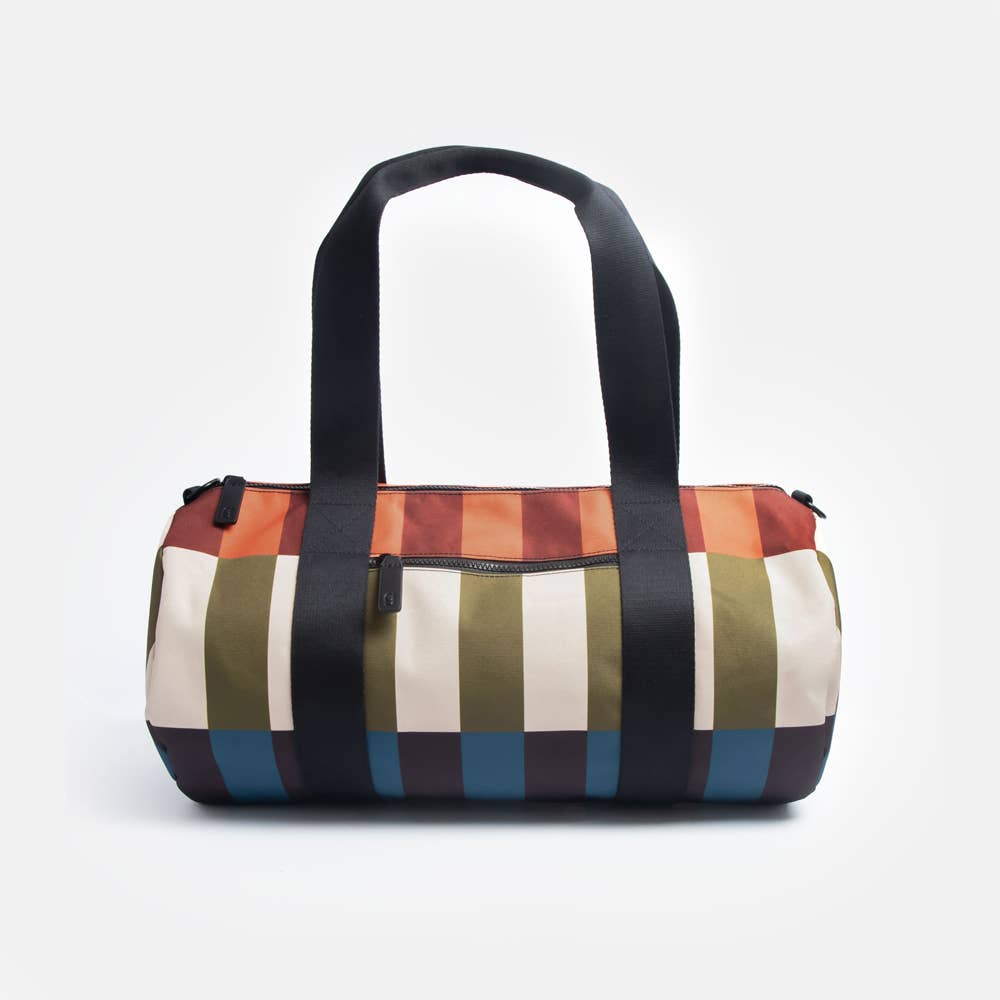 Stripe Barrel Gym Bag (22L)
