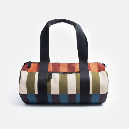 Stripe Barrel Gym Bag (22L)