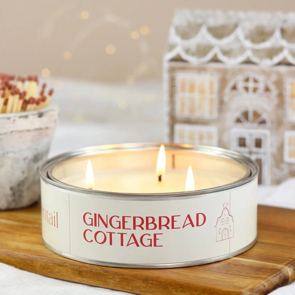 Gingerbread Cottage Triple Wick Candle