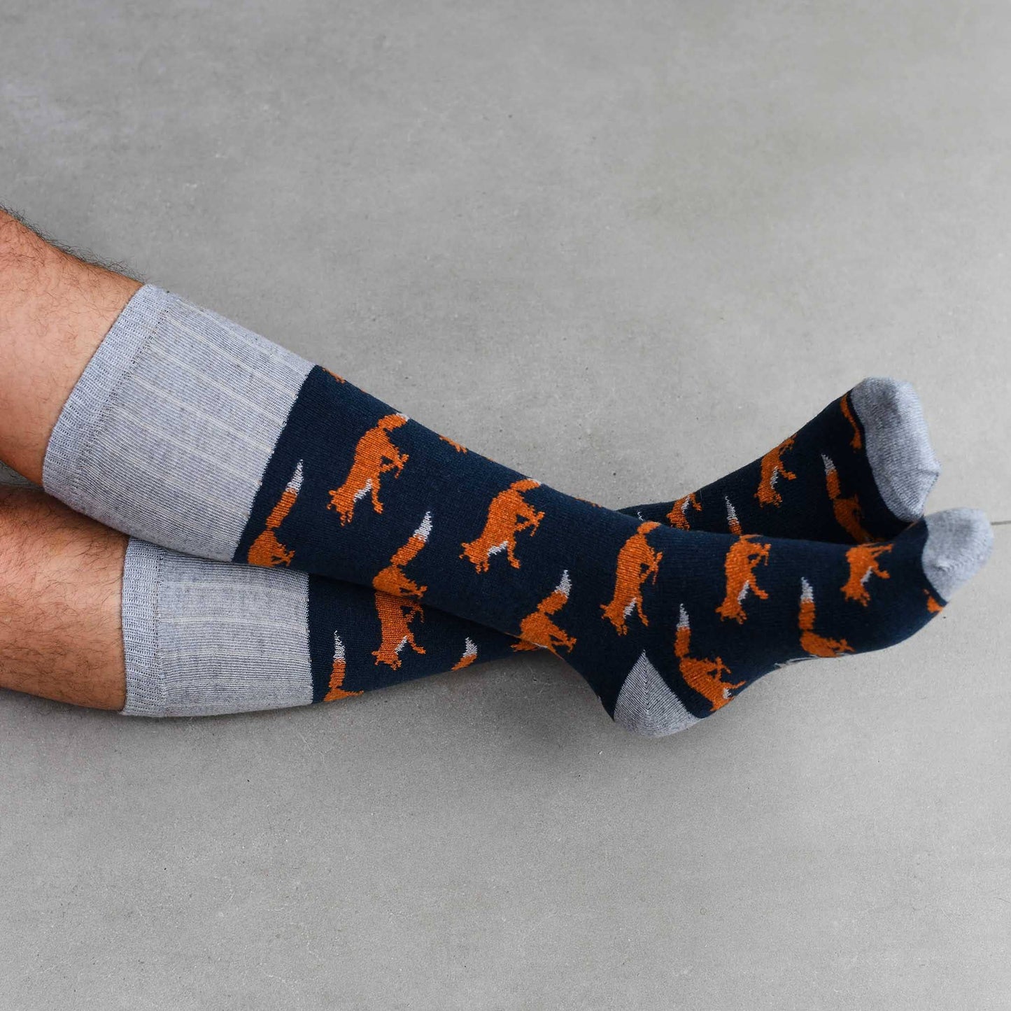 Men's Lambswool Boot / Long Socks
