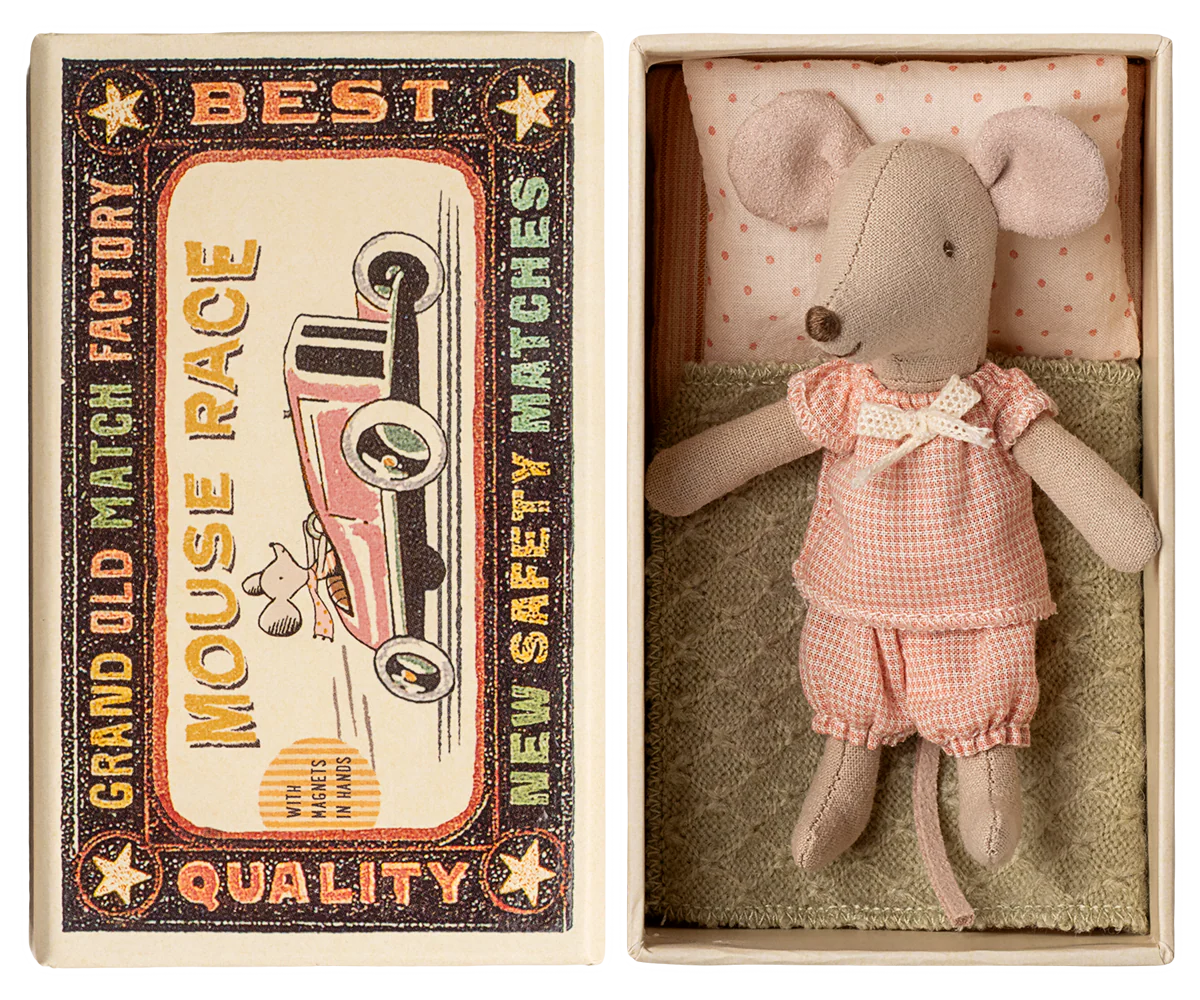 Little sister mouse in matchbox pre order New A/W 25