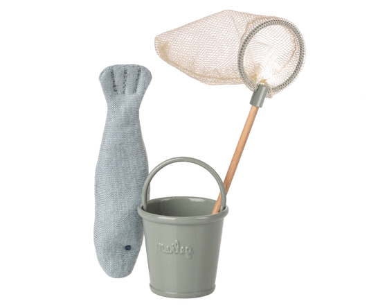 Maileg: Fishing set, Mouse