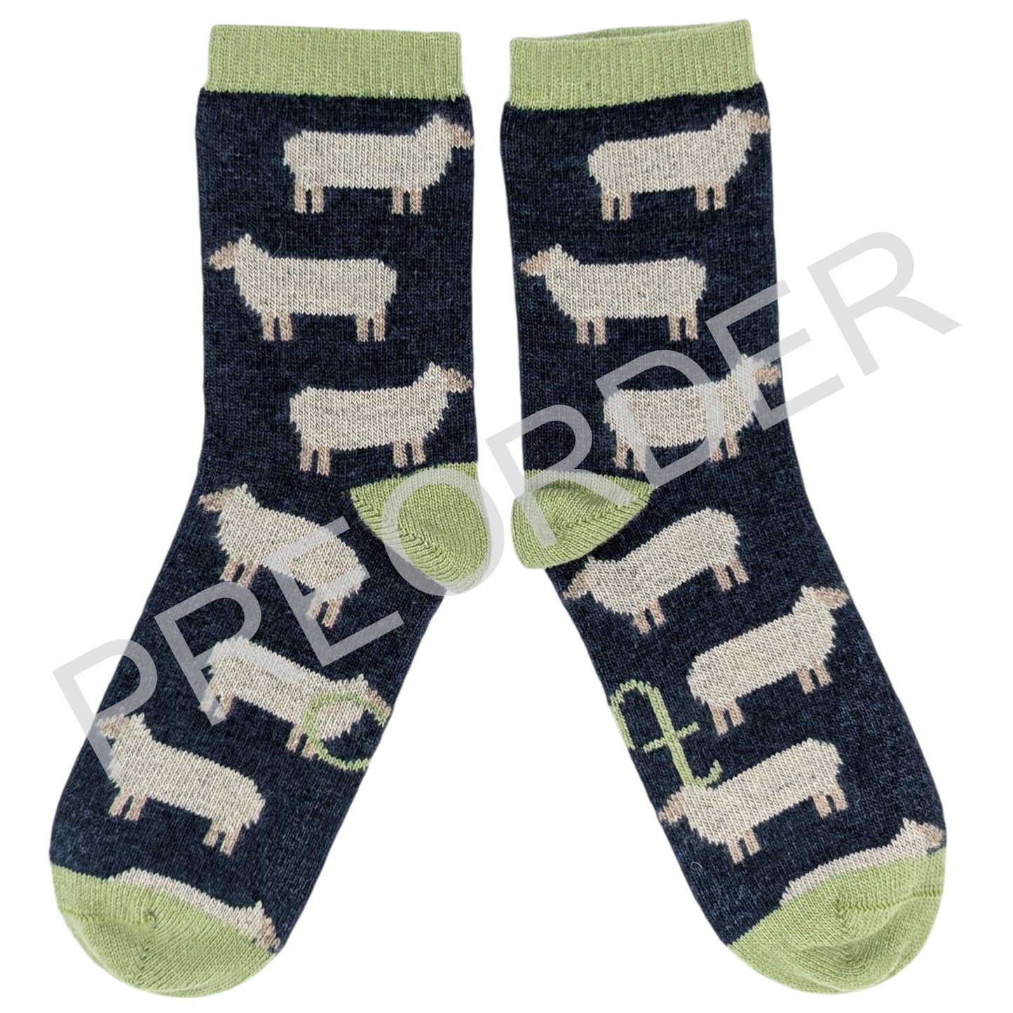 PREORDER - Women's Lambswool Ankle Socks