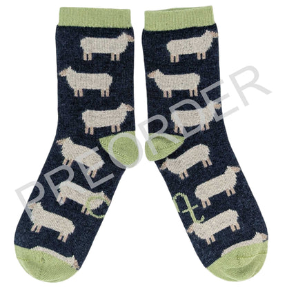 PREORDER - Women's Lambswool Ankle Socks