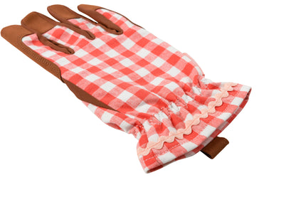 NEW Colour Collection Gloves - Red Check