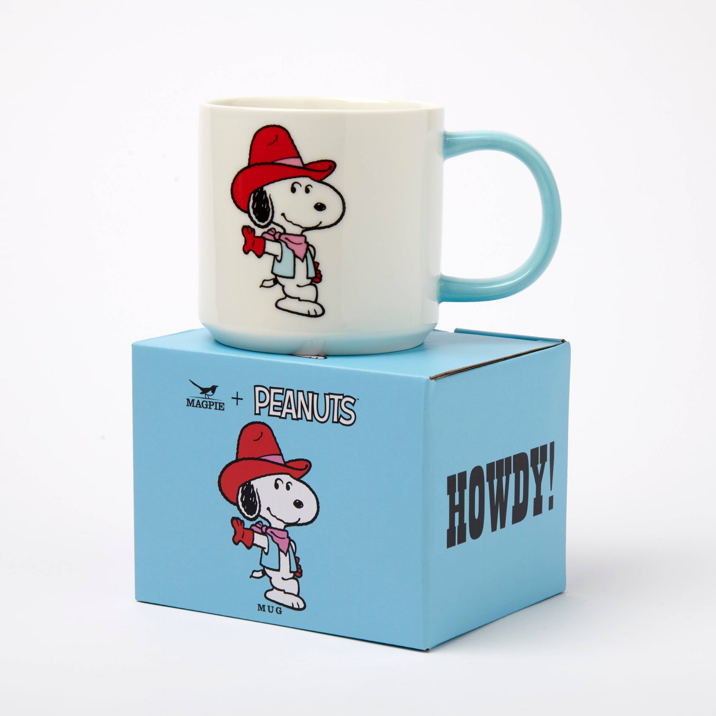 Peanuts Howdy! mug