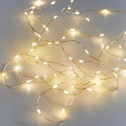 Gold LED String Lights - 3m - POS Unit