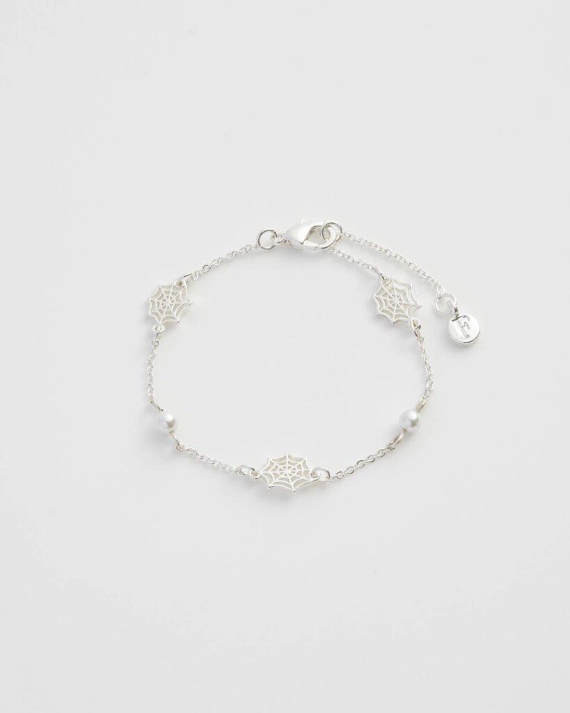 Fable Cobweb Silver Bracelet