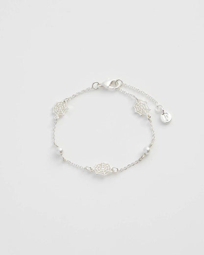 Fable Cobweb Silver Bracelet