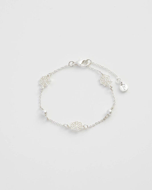 Fable Cobweb Silver Bracelet