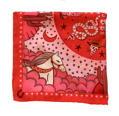 Cowgirl Unisex Eco Pocket Square/Neckerchief