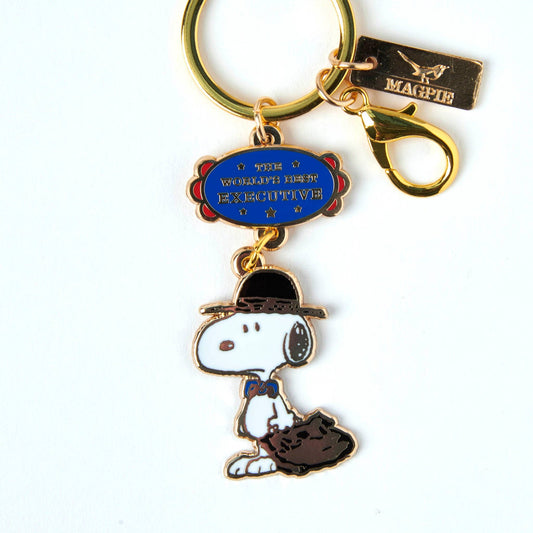 Peanuts World's Best Keyring Executive