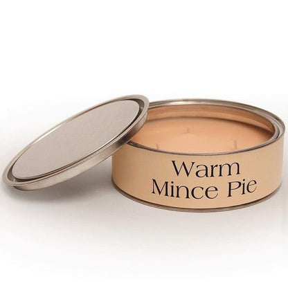 Warm Mince Pie Candle Tin 3 candle