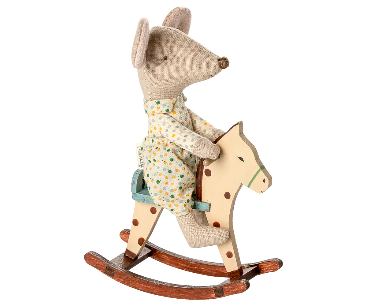 Rocking horse, Mouse - Spotted Pre order 2025 A/W