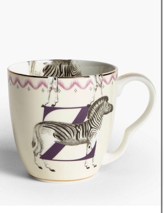 Yvonne Ellen Mug Z Zebra
