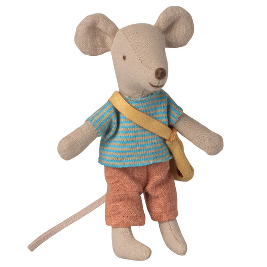 Maileg, Little Brother Mouse with Bag