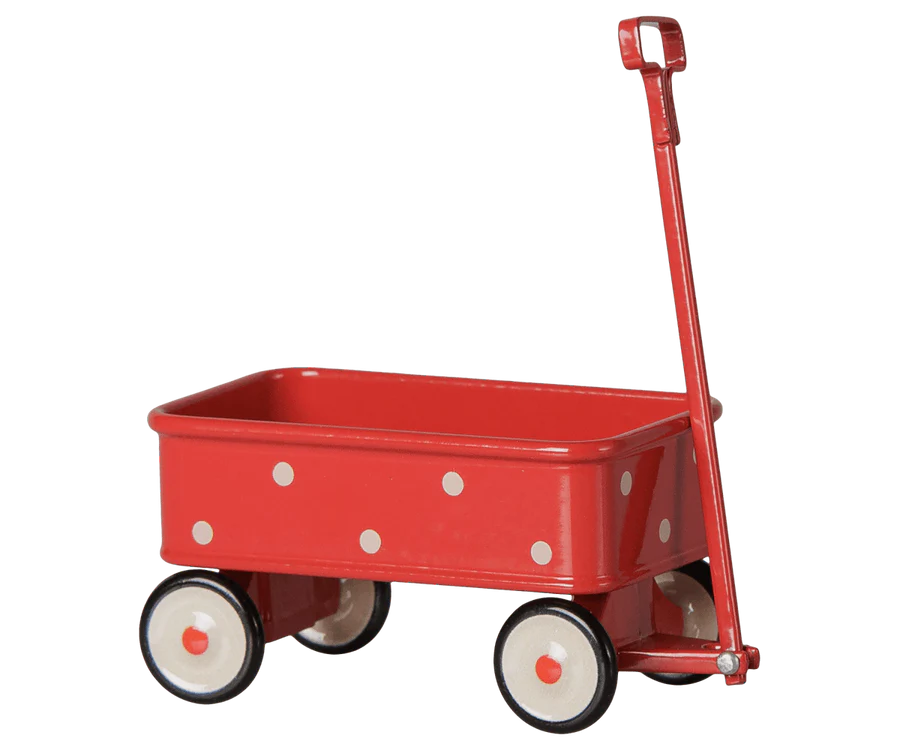 PRE-ORDER Maileg, Wagon Mouse - Red **DUE LATE OCT*