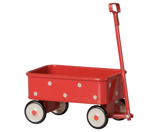 PRE-ORDER Maileg, Wagon Mouse - Red **DUE LATE OCT*