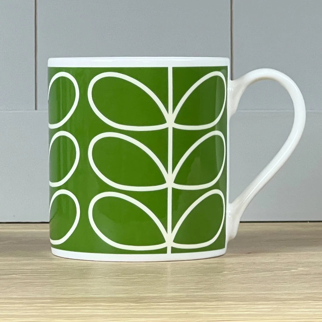 LINEAR STEM  GREEN MUG