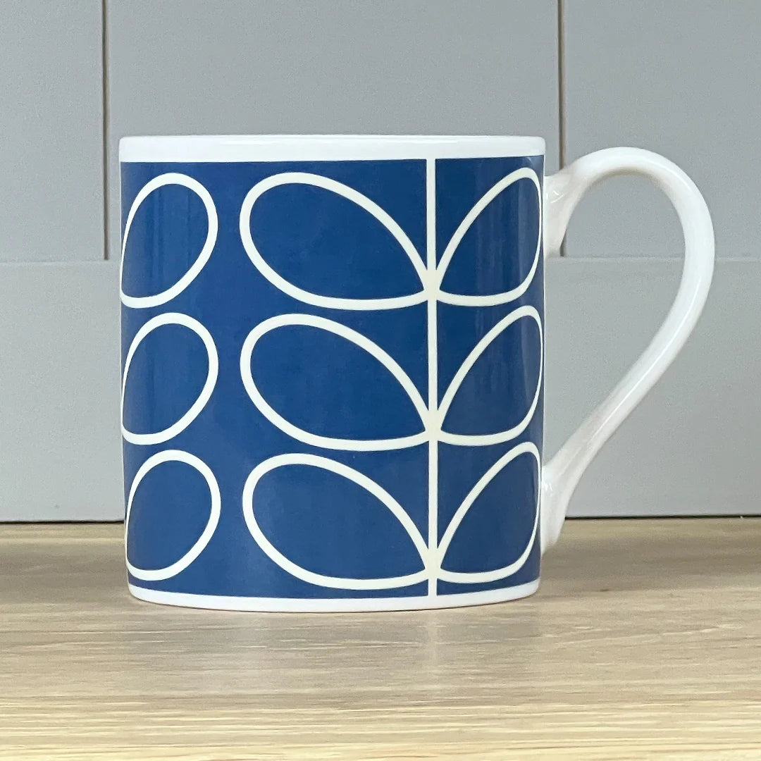 LINEAR STEM PERIWINKLE BLUE MUG