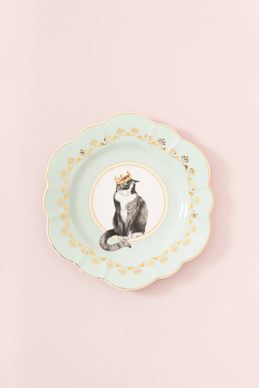 Yvonne Ellen Best Of British Sandwich Plate, Cat