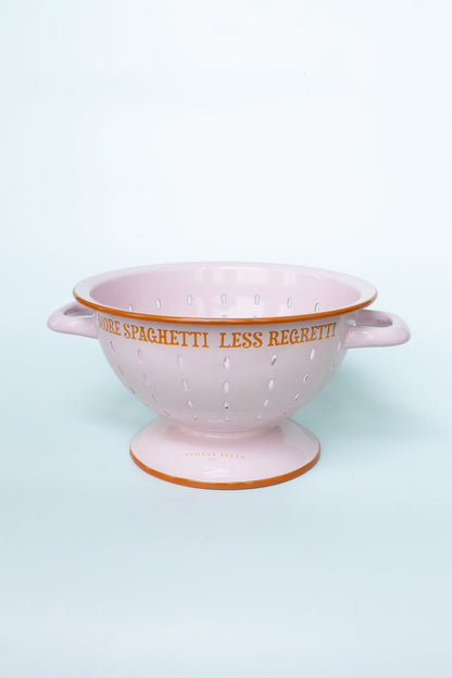 More Spaghetti Enamel Colander