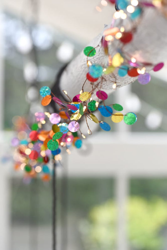 Mains Confetti (Multi) string  lights  cf120m