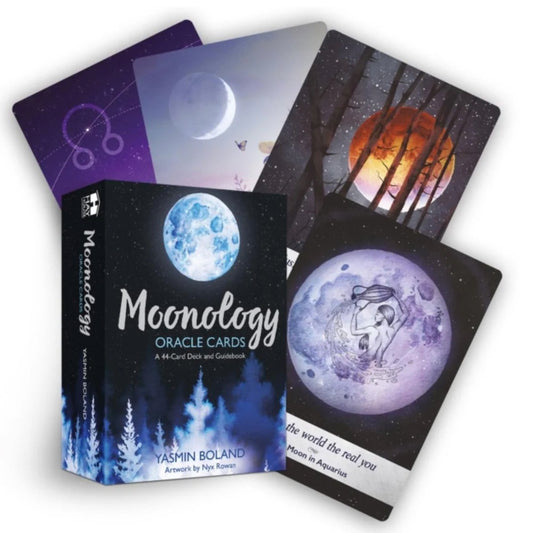 Moonology Oracle Cards : A 44-Card Deck and Guidebook by Yasmin Boland