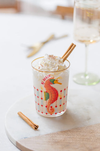 Seahorse Hi Ball Glass