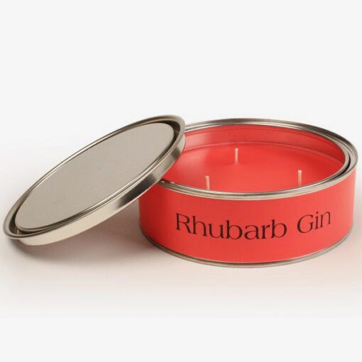 Rhubarb Gin Triple Wick Candle