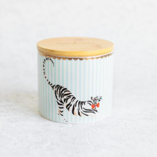 TIGER SMALL STORAGE JAR