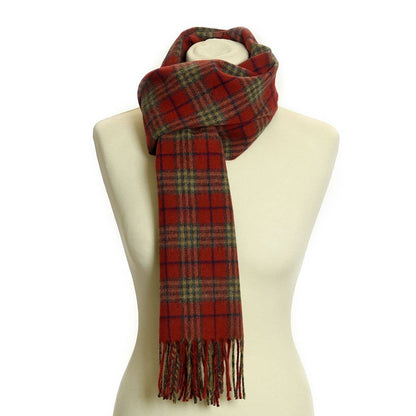 Lambswool Country Check Scarf