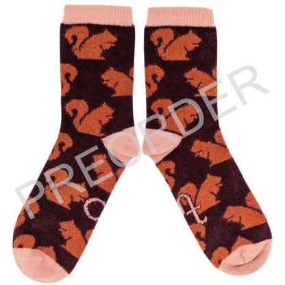 PREORDER - Women's Lambswool Ankle Socks