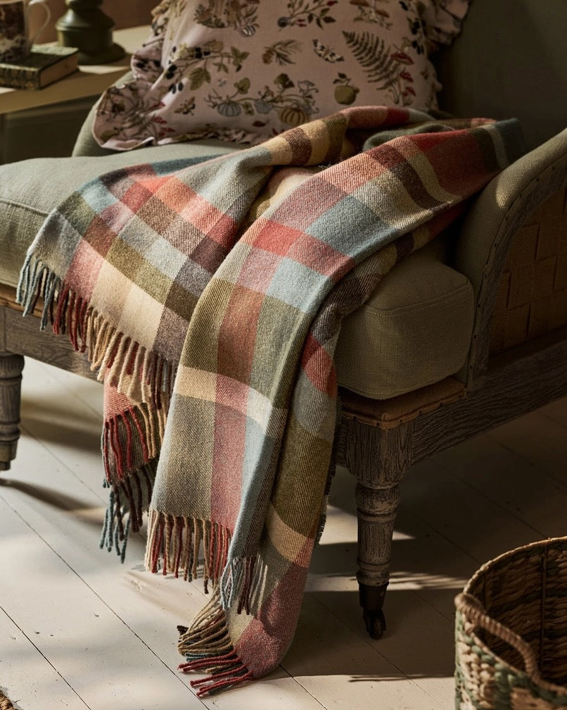 Tartan Wool Throw