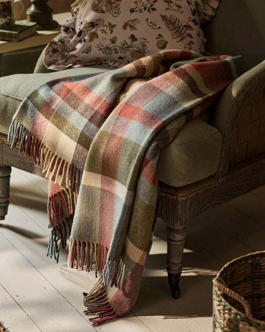 Tartan Wool Throw