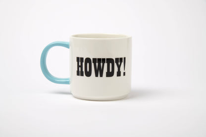 Peanuts Howdy! mug