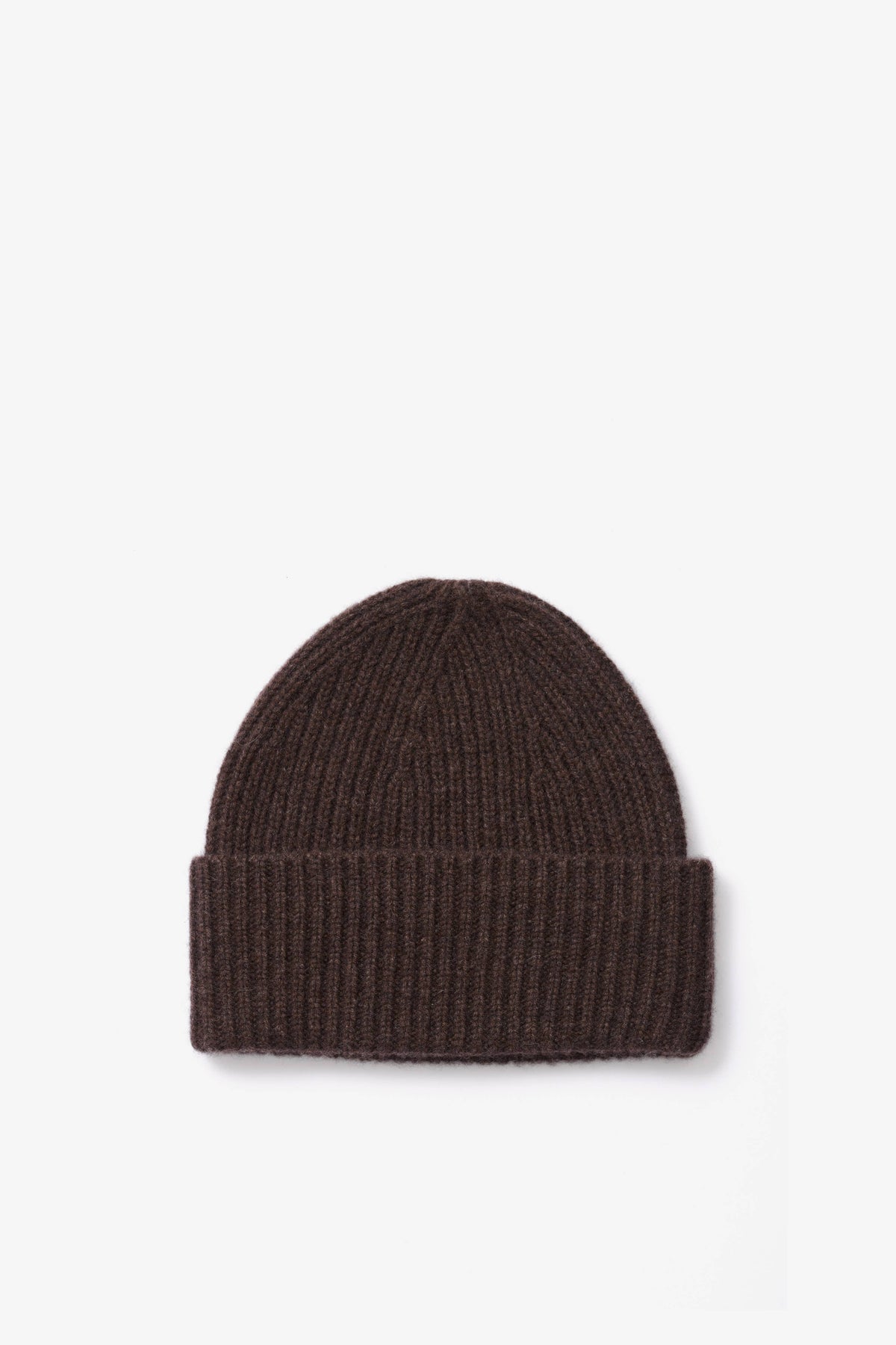 Cashmere Beanie - Chocolate Brown - AW26