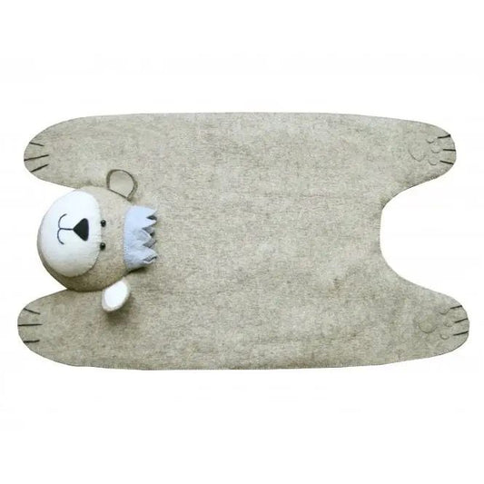 Grey Bear Kids Rug