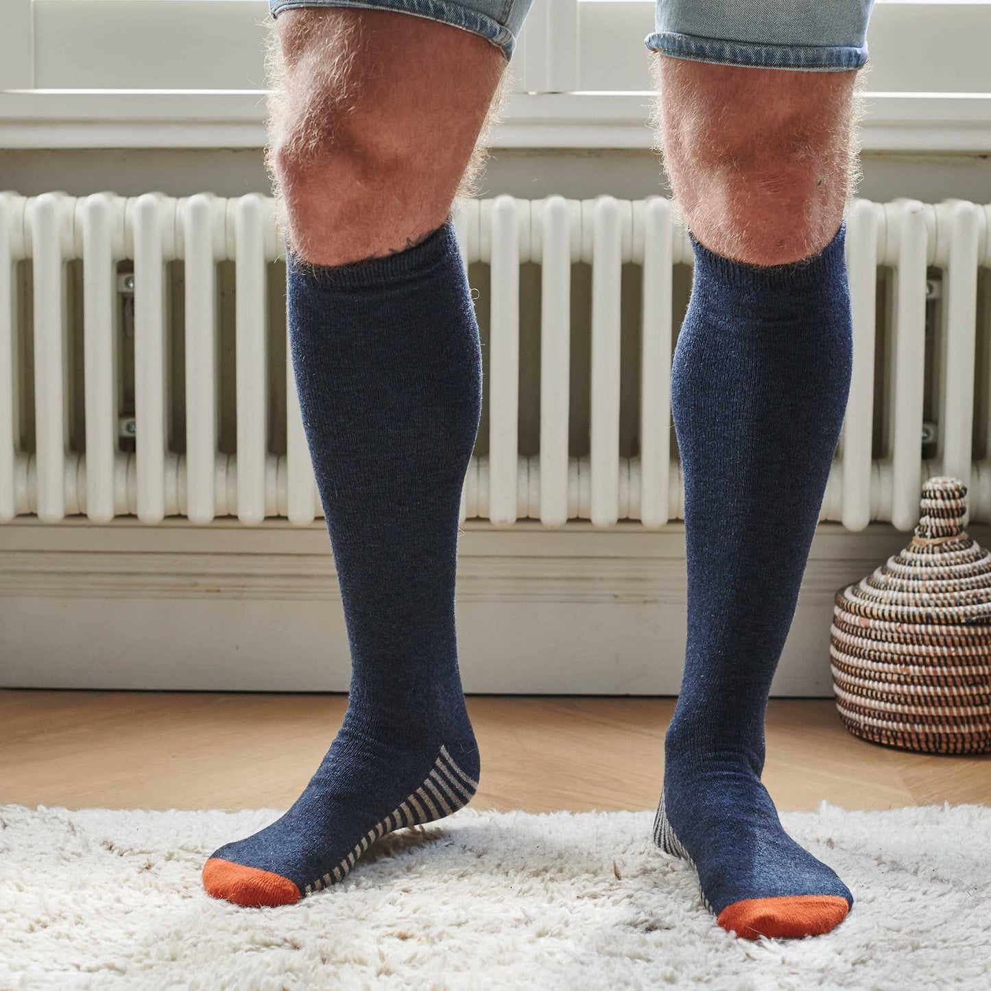 Men's Lambswool Boot / Long Socks
