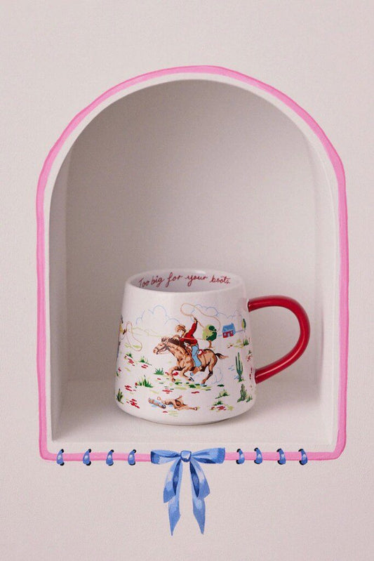 Cath Kidston Cowboy Boots Billie Mug