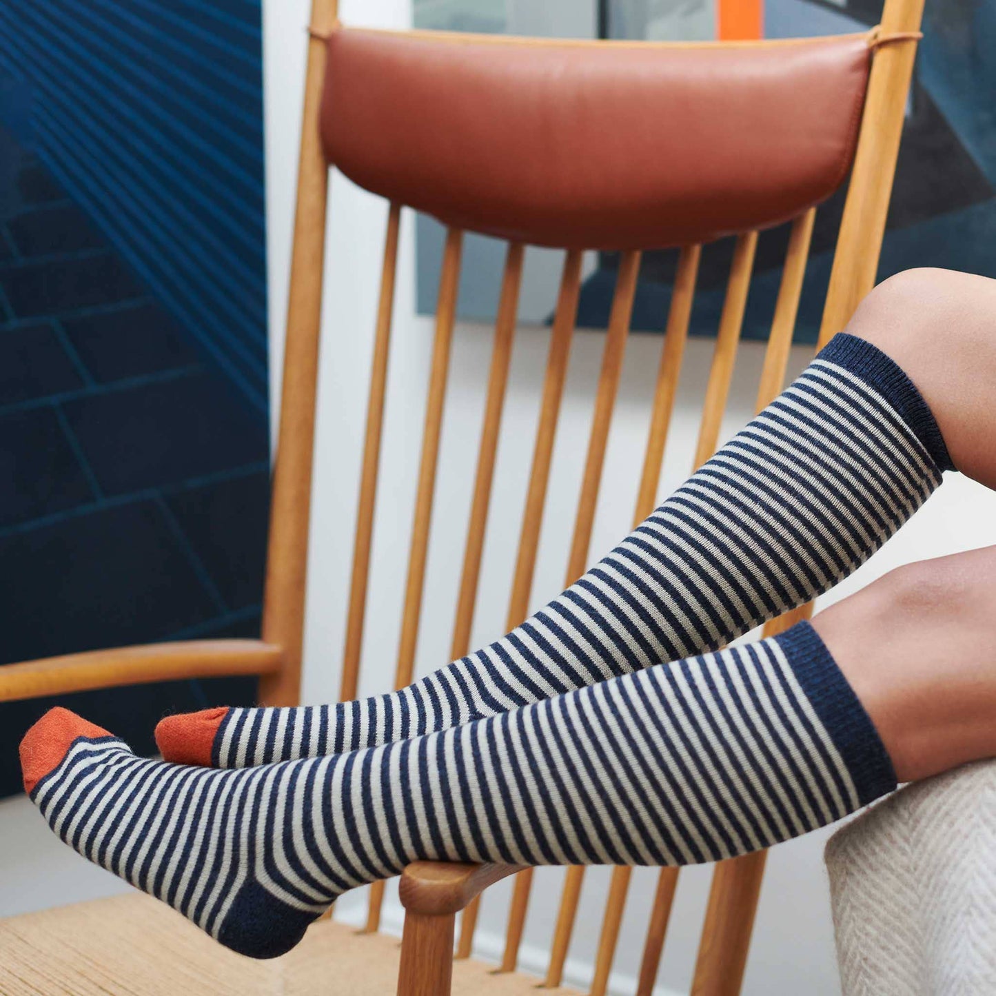 Women's Lambswool Boot / Long Socks
