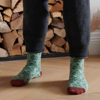 Men's Lambswool Ankle Socks