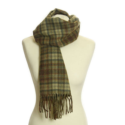 Lambswool Country Check Scarf