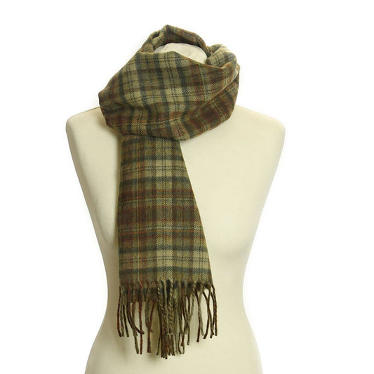 Lambswool Country Check Scarf