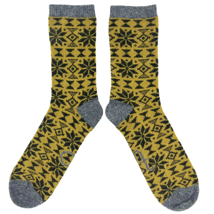 Men's Lambswool Ankle Socks